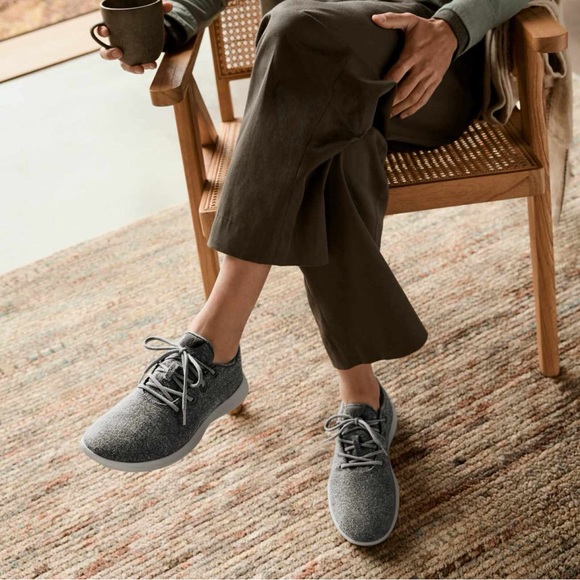Allbirds Wool Runners Mizzle Dark Grey Sneaker Shoes Men's